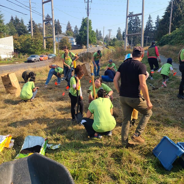 Camas Planting #25